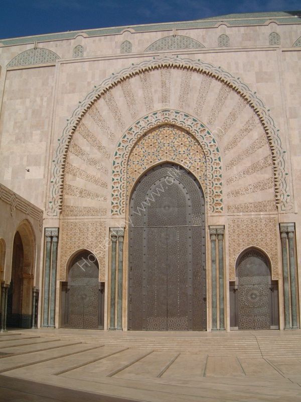 Doorway, Hassan II Mosque, Casablanca